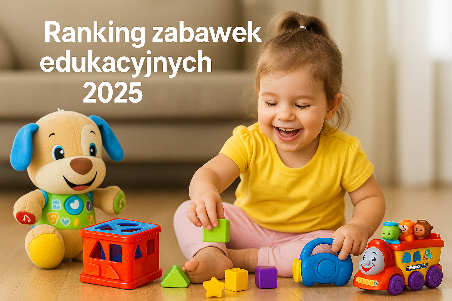 Najlepsze zabawki edukacyjne dla dzieci w 2025 roku